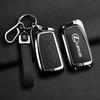 Vintage Leather Car Key Case Full Cover Shell Keychain Accessories For Lexus NX GX LX GS RX IS ES RC 200 250 350 LS 450H 300H XM6