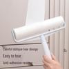 Long-Handle Lint Roller: Hair & Dust Removal Sticky Brush with Tearable Rolls for Floor and Bed.