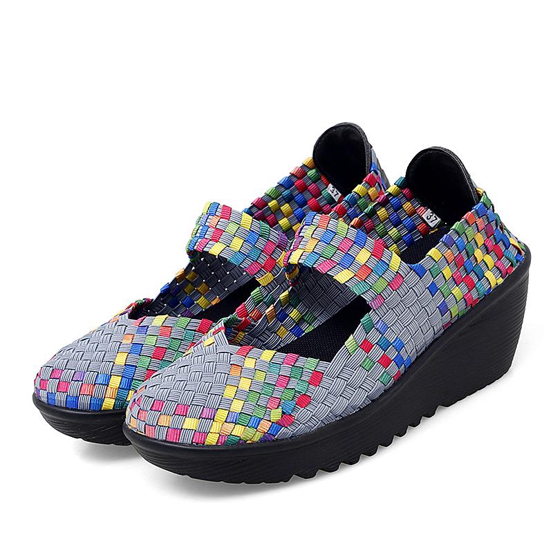 New Fashion Thick Bottom Large Size Women's Shoes 35-42