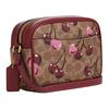 COACH Jamie Coated Canvas Camera Bag, Crossbody Bag, Shoulder Bag Small Women's Tan CAB03-IMTAM