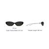 Gentle Monster 2026 Series Personality Cat Eye Sunglasses Unisex sunglasses Black MIMOSA-01
