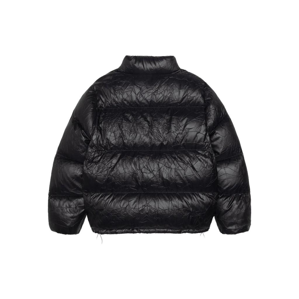 Stussy Wrinkled Nylon Down Puffer Jacket (Unisex) Down Jackets 115729