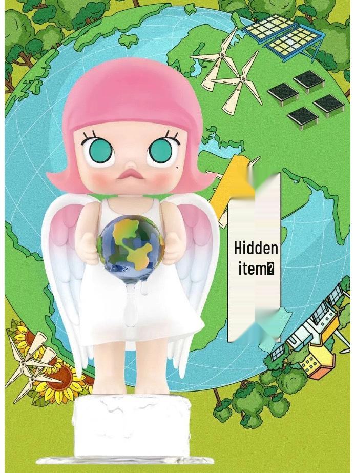 Molly My Childhood Blind Box Figure Toy Car Ornament Souvenir