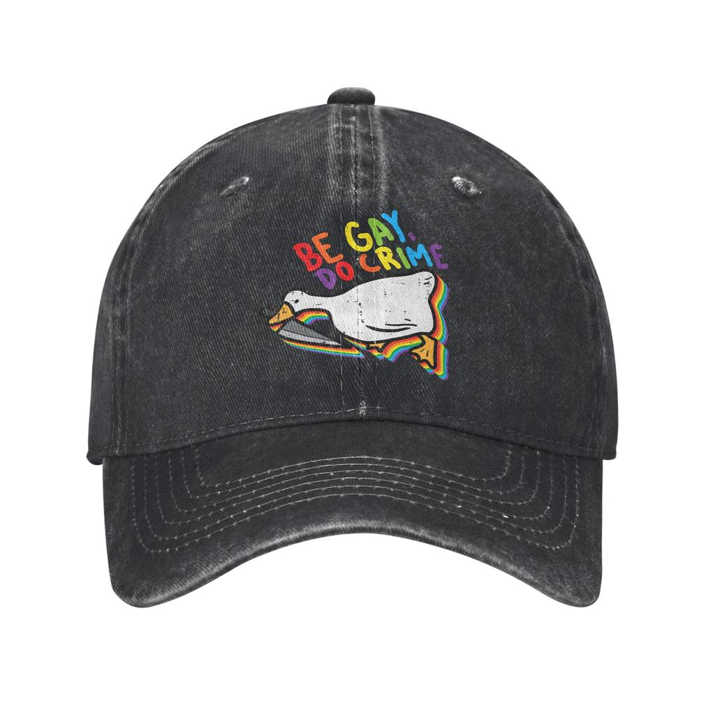 Equality LGBT Pride Awareness for Gay Baseball Cap Unisex Women Distressed Denim Washed Snapback Hat Outdoor Adjustable Caps Hat