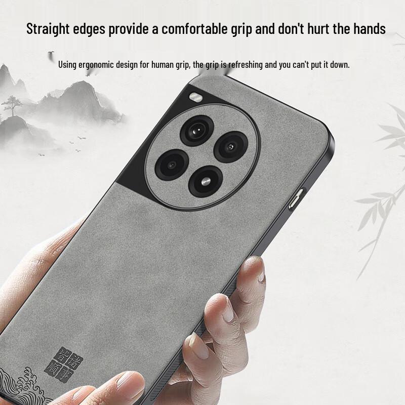 SHIYONG Роскошный чехол для телефона из нубука для OnePlus