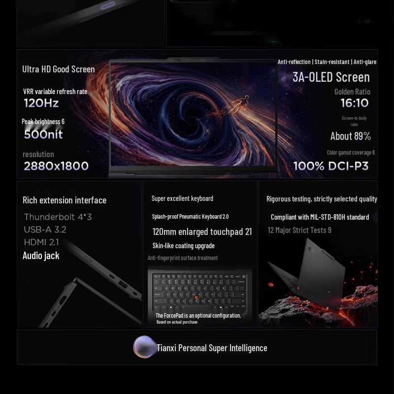 Lenovo ThinkPad X1 Carbon Gen 14 Laptop (CN version)