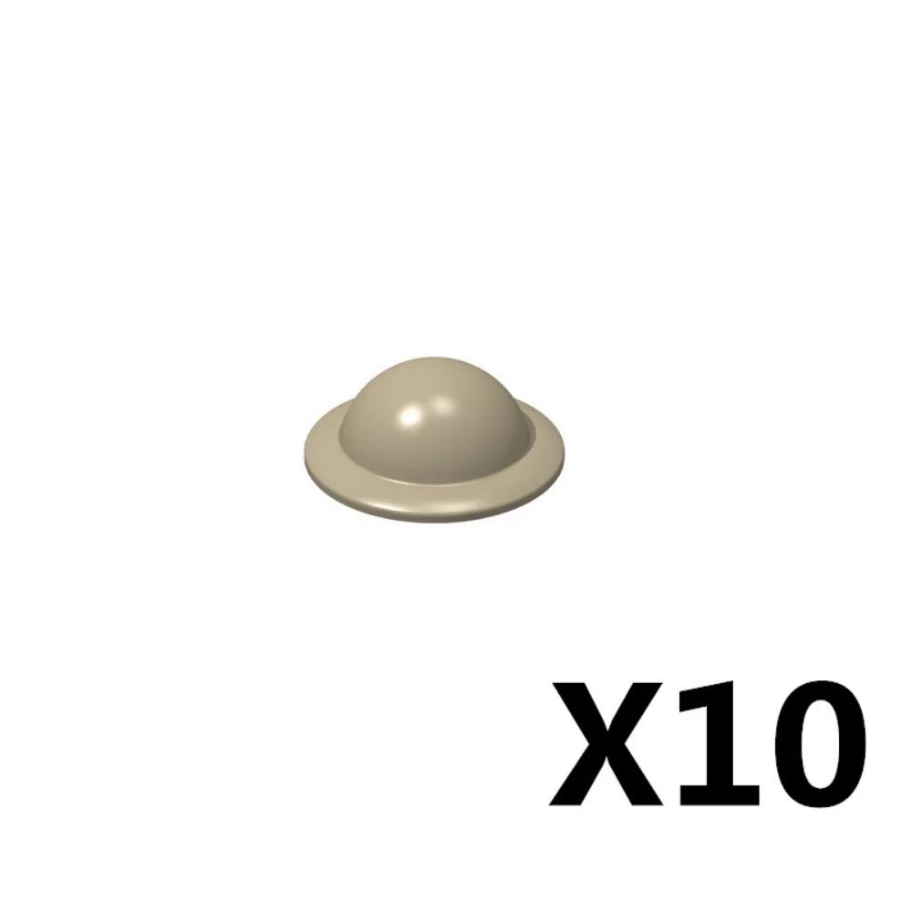 MOC Medieval Soldier Building Blocks King Beard Military Helmet Scarf Goggles Belt Cowboy Hat Duck Cap Mini Toys Brick Gift K042