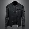Европейский и новый стиль мужской повседневный свободный приталенный жакет с воротником-стойкой, модифицированная версия, верхняя одежда JK9255
