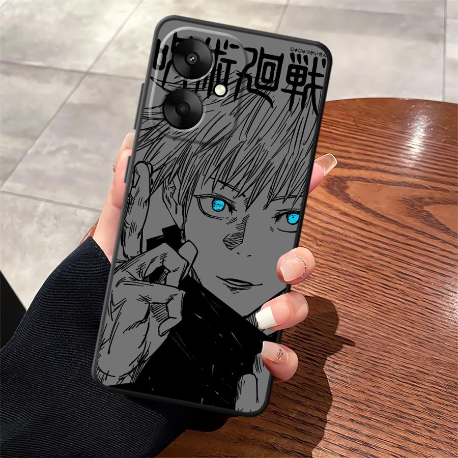 Чехол для Xiaomi Redmi K40 K50 Gaming 9A 9C A5 13C K60 A1 A2 Plus 12C 10 9T 12 Мягкая задняя крышка телефона Аниме-персонаж Крутой