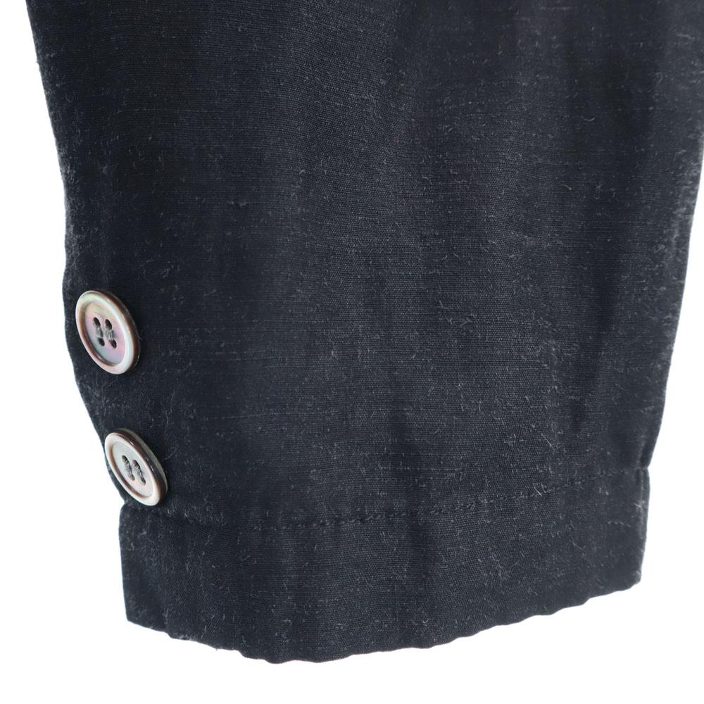 Y's 80-е Сделано в Японии Винтажный двубортный пиджак черный Youji Yamamoto Женский Б/у