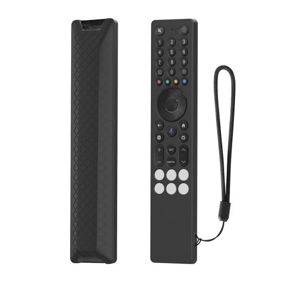 Силиконовый чехол для пульта дистанционного управления Защитный чехол Ударопрочный Водонепроницаемый Корпус пульта дистанционного управления со шнурком для TCL RC833A