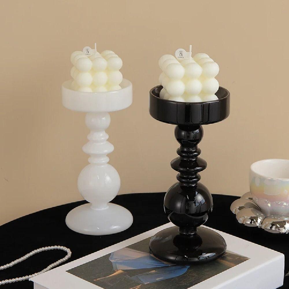 European Style Minimalist Candlestick Romantic Tea Light Rack  Wedding Candlelight Dinner