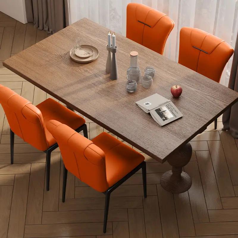 Ротанговое кресло Розовые обеденные стулья Роскошная мебель для комнаты Дизайнерская Обитая Кухонная Мягкий пластик Уличная Кожа Прозрачный