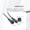 IP67 Male To Female Led Connector 2Pin 3Pin 4Pin LED Light Strips 2Pin 3Pin 4Pin Jack