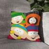 S-SouthES Милая наволочка P-Park для декора дивана, автомобиля, офиса, комнаты, с принтом, декорации и защита