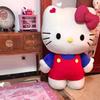 Красный Бант Плюшевая Игрушка Кукла Хелло Китти Сопровождающая Кукла для Сна Мягкая Подушка-Подушка для Дивана Украшение Комнаты Подарок Девочке на Праздник