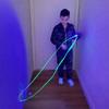 Разноцветная светодиодная игрушка Zipstring Пластиковая ручная с регулируемой скоростью Петля-лассо Веревочный пусковой механизм