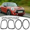 Для Mini F55/F56/F57 14-21 Глянцевая черная фара + Кольца для задних фонарей