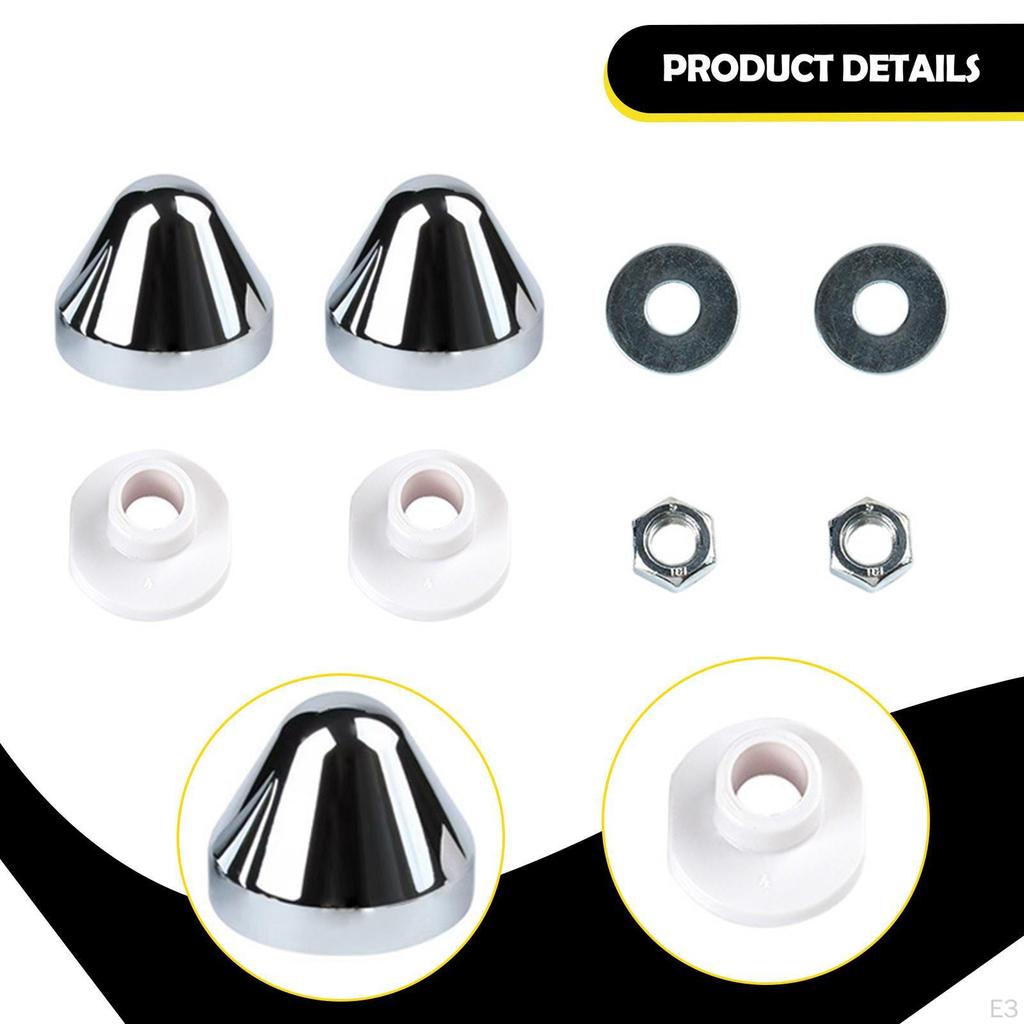 Wall Hung Toilet Bolt Easy to Install with Nuts Washers Professional Toilets Bidets Accessories