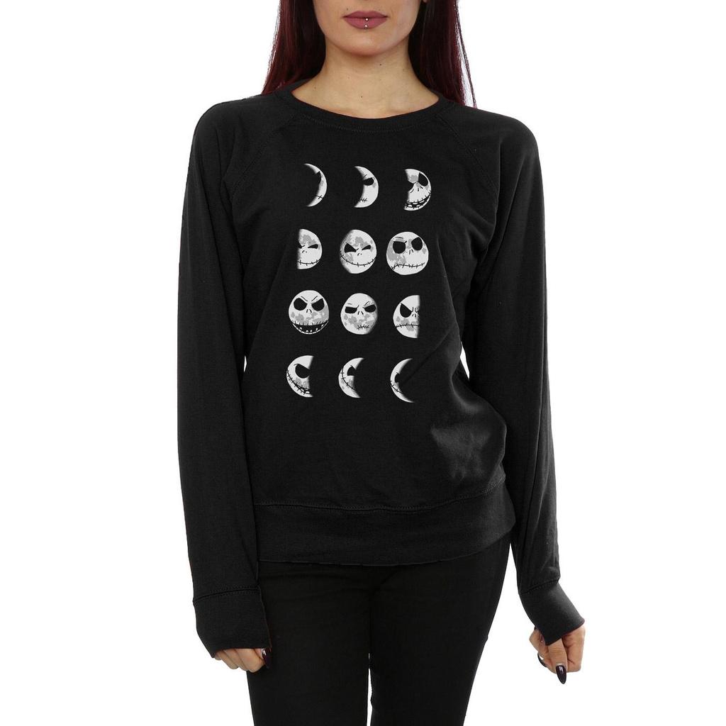 Disney Womens/Ladies Nightmare Before Christmas Jack Moon Sweatshirt