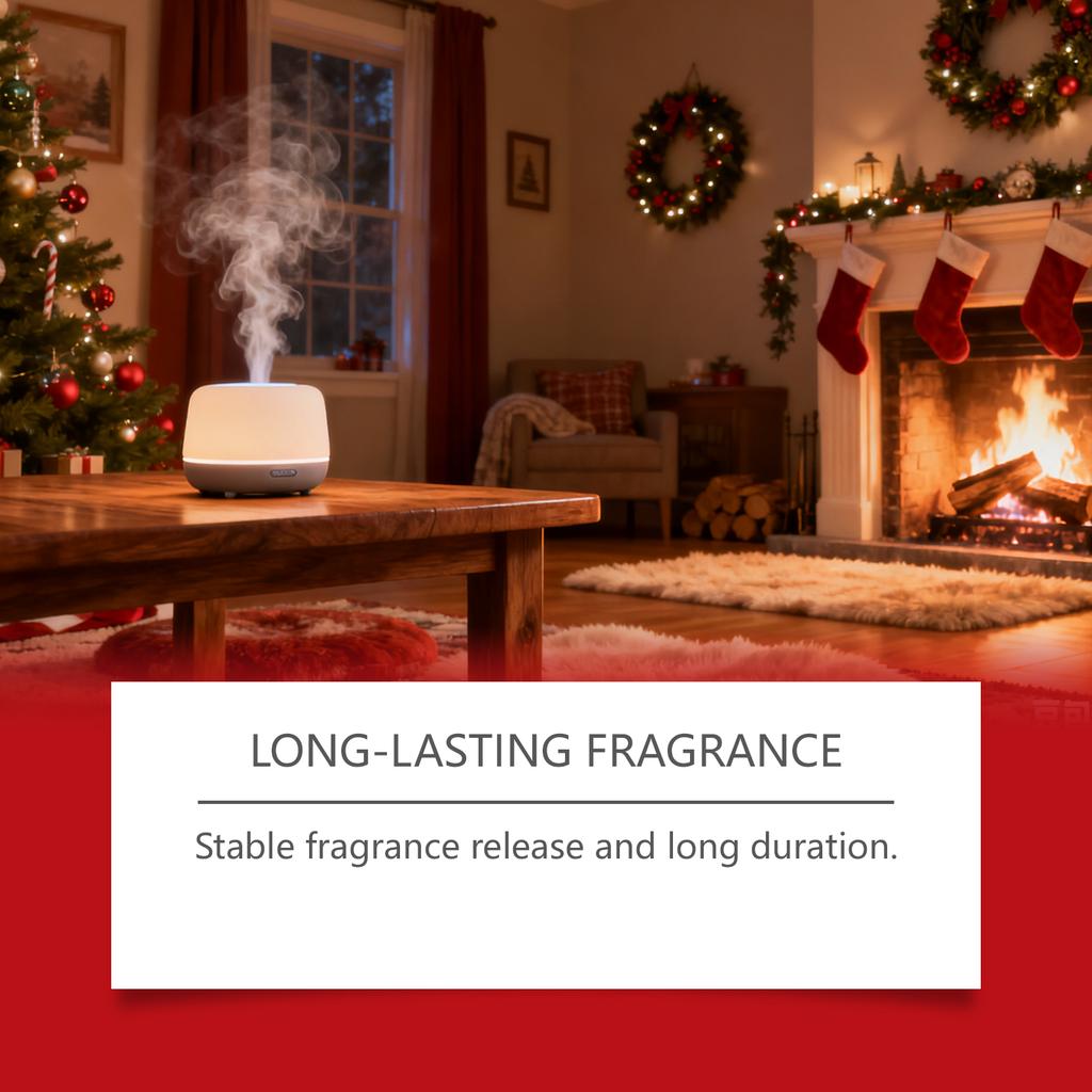 Рождественский набор аромамасел премиум-класса из 6 ароматов для дома, праздника и подарка, натуральный аромадиффузор, 60 мл
