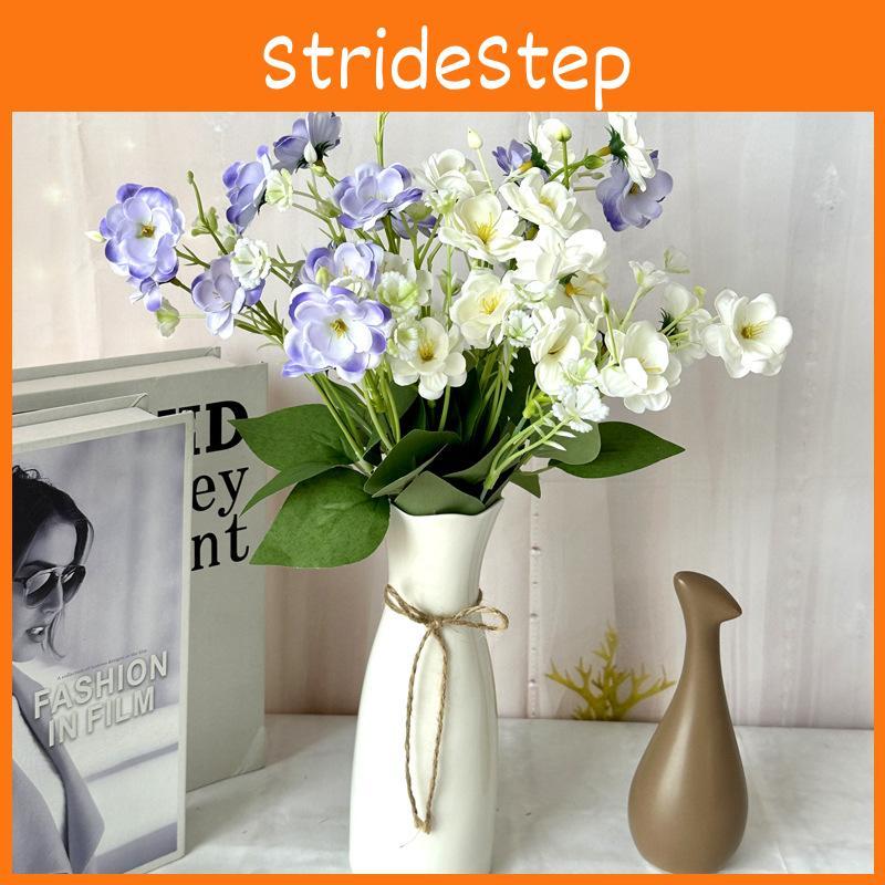 Искусственные цветы мимозы Ручной работы Маленький букет для домашнего декора и реквизит для фотосъемки