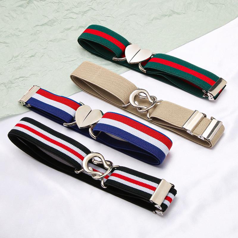 Женский невидимый эластичный пояс для джинсов - универсальный и декоративный