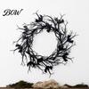 Halloween Thorns Wreath Wreath, Realistic Spiked Branches, Horror Theme Decoration, Gothic for Dead Branch Spooky Haunted House Decor