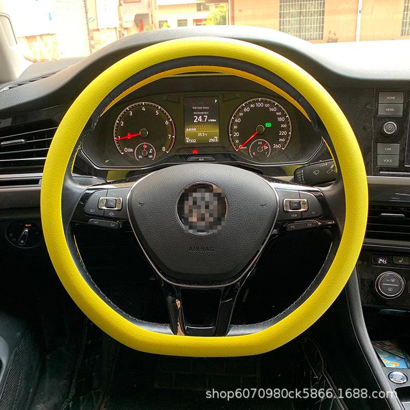 Универсальный нескользящий силиконовый чехол на руль – без запаха, впитывающий пот, всесезонный, для мужчин и женщин