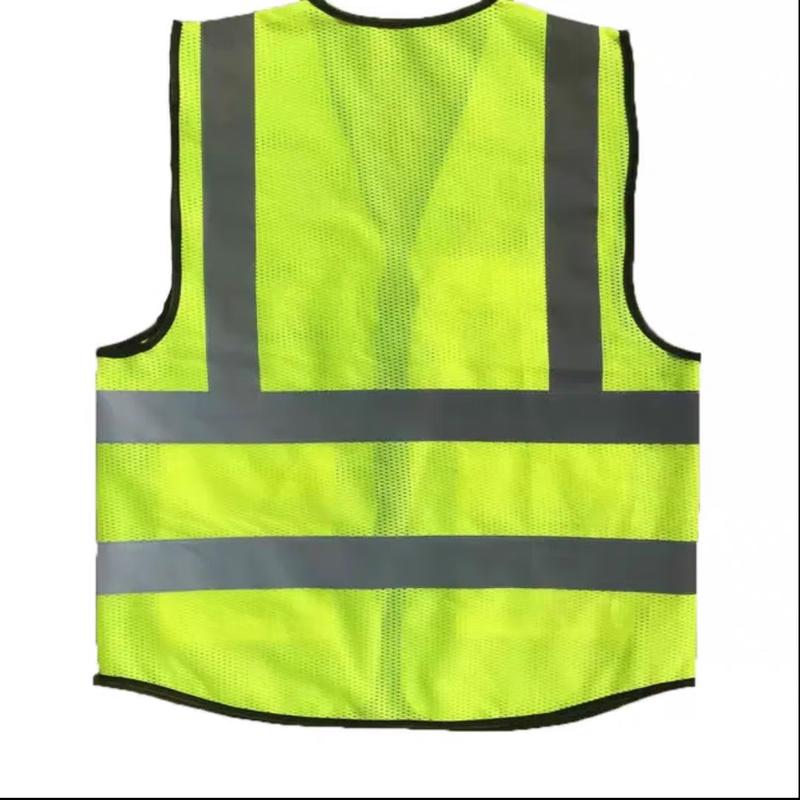 Jingmingda Multi-Pocket Reflective Work Vest