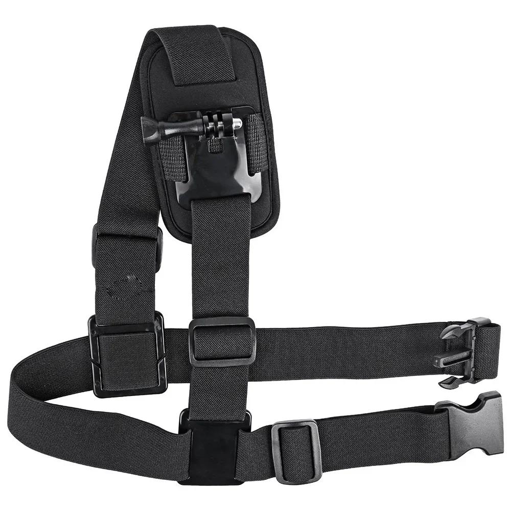 360° Shoulder Strap Mount Chest Harness Adapter For GoPro Hero 12 11 10 9 8 7 6 5 4 3+ 3 Black Edition Xiaomi Yi