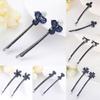 Accessories Women Girls Barrette Hairpin Bling Headwear Edge Clamp Crystal Rhinestone Hair Clip