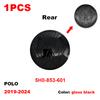 rsq1 VW Car Styling Front Logo Grille Badge Trunk Badge Car Replacement Accessories For Volkswagen Polo 2019 2020 2021 2022 2023 2024