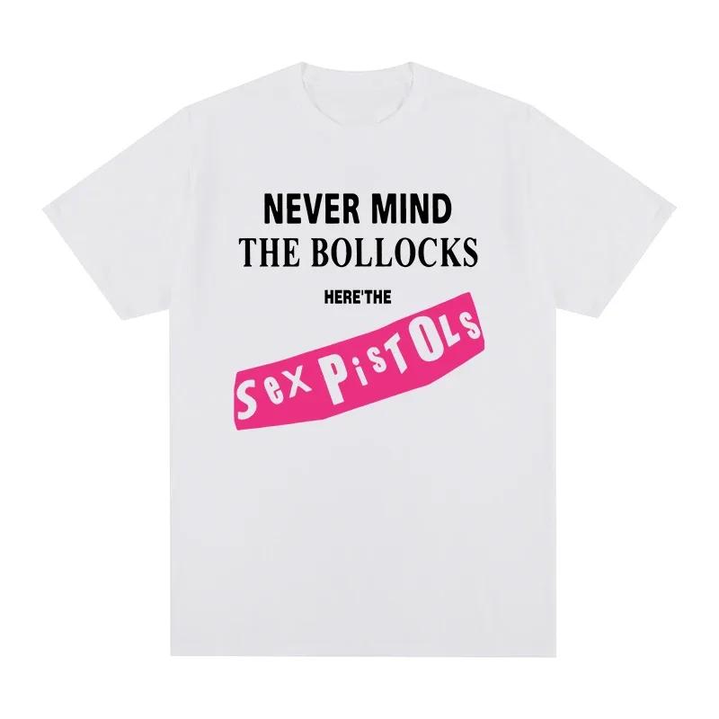 Sex Pistols Vintage Tshirt Never Mind The Bollocks Cotton Unisex T shirt New TEE TSHIRT Unisexs tops Unisex