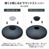 Щелевой барабан Tongue Drum 11 нот 6 дюймов с сумкой для хранения Музыкальный инструмент Ударный инструмент Йога Медитация Дзен Молитва Ноты включены