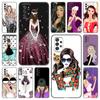 Fashion Style Girl Woman Phone Case For Samsung Galaxy A21 A30 A50 A52 S A13 A22 A32 A33 A53 A73 5G A11 A12 A31 A51 A70 A71 A72