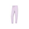 Solid Logo Cuffed Knit Sports Pants Women Pants Light-Purple DM6420-530