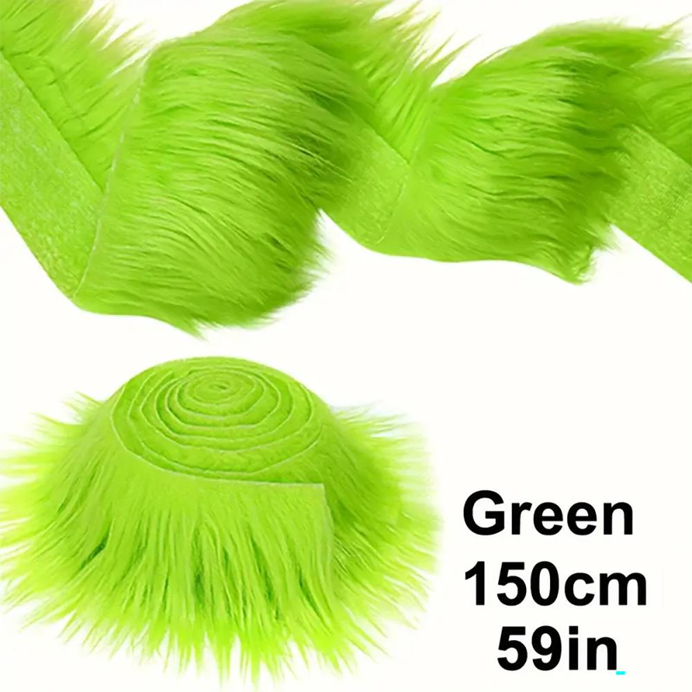 1 шт. Моющийся набор из фетра и искусственного меха для DIY косплея и материала для украшения рождественской елки, искусственная кожа для рукоделия, шитья