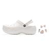 Crocs Classic Platform Clog White Women's 206750-100