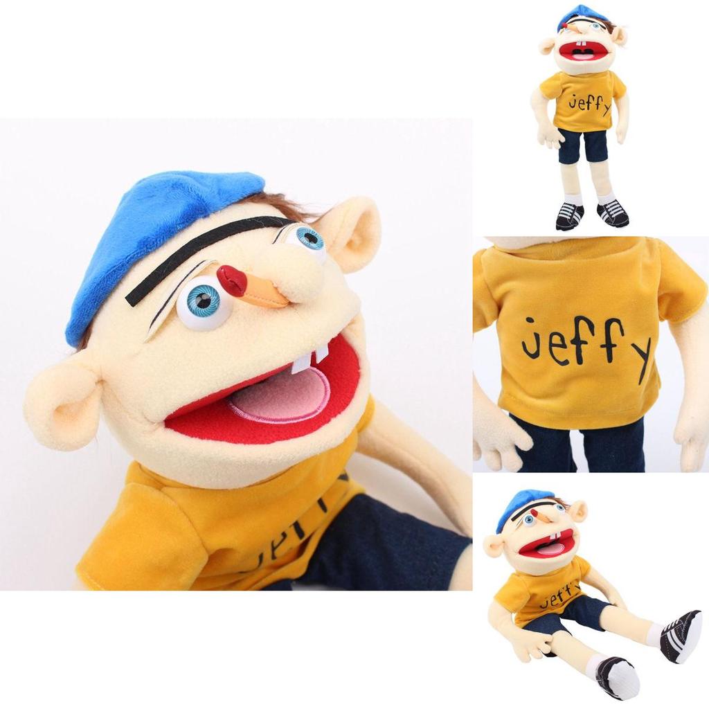 Jeff Plush Doll – Great Early Education Toy – Perfect Christmas Gift For Kids
