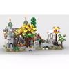 Совместимо с Строительными Блоками MOC-140586 Мини Властелин Колец Глен Мелкие Детали Сборная Образовательная Детская Модель Игрушка