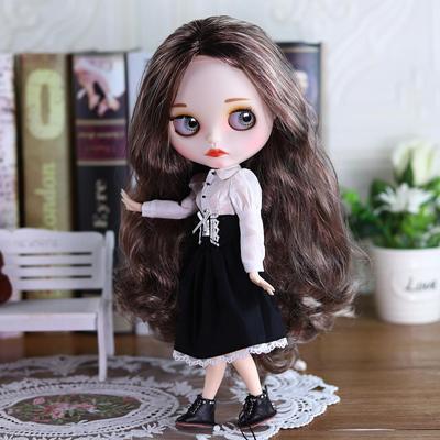 Кукла ICY DBS Blyth 1/6, аниме-кукла, шарнирное тело, белая кожа, глянцевое лицо, специальный комплект с одеждой, обувью и руками, 30 см, игрушка BJD