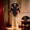Костюм для косплея Luo Tianyi с сетчатой тканью для Хэллоуина и сценических выступлений