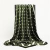Silk Shawl Square Scarf For Women Print Headband Foulard Satin Hijab Hair Bands Neckerchief Female Head Wraps Bandana EMA