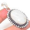 Rainbow Moonstone Handmade 925 Sterling Silver Gift Pendant 2.13" K2M95