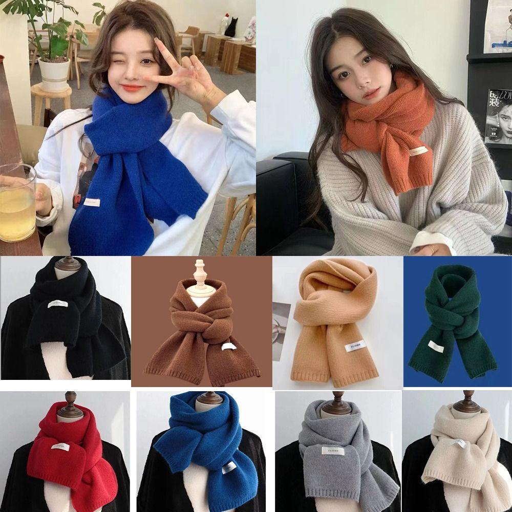 Thickening Thermal Neck Warmer Windproof Winter Scarves Ski Motorcycle Scarf Autumn Winter
