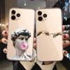 Мягкий чехол для телефона Art Fresco Michelangelo Creation of Adam для iPhone 13 MIni 11 12 Pro Max 7 8 Plus X XR XS Max Davidlines