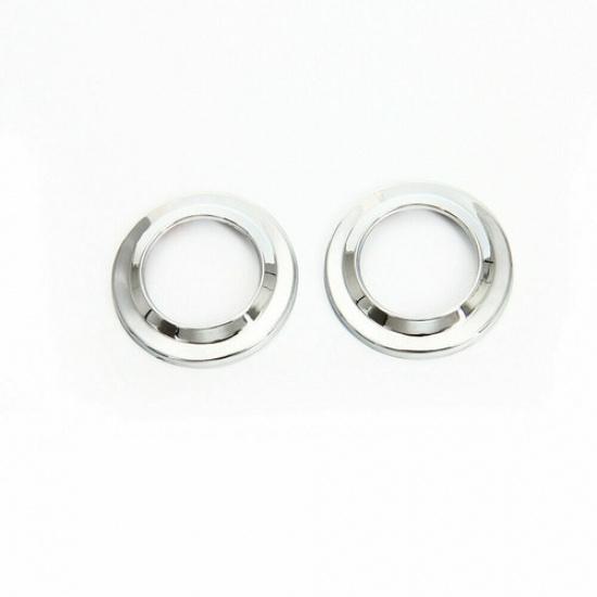 Накладка на динамик передней стойки автомобиля, декоративное кольцо для Jeep Wrangler JK 2008-2014, хром