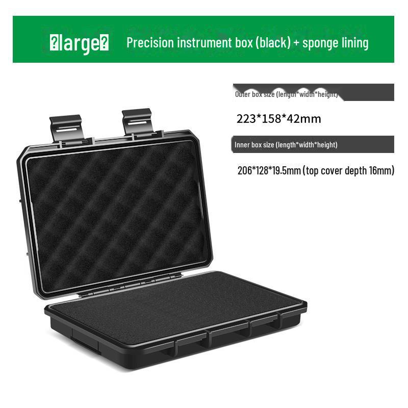 Герметичный водонепроницаемый ящик для хранения инструментов для небольших точных приборов