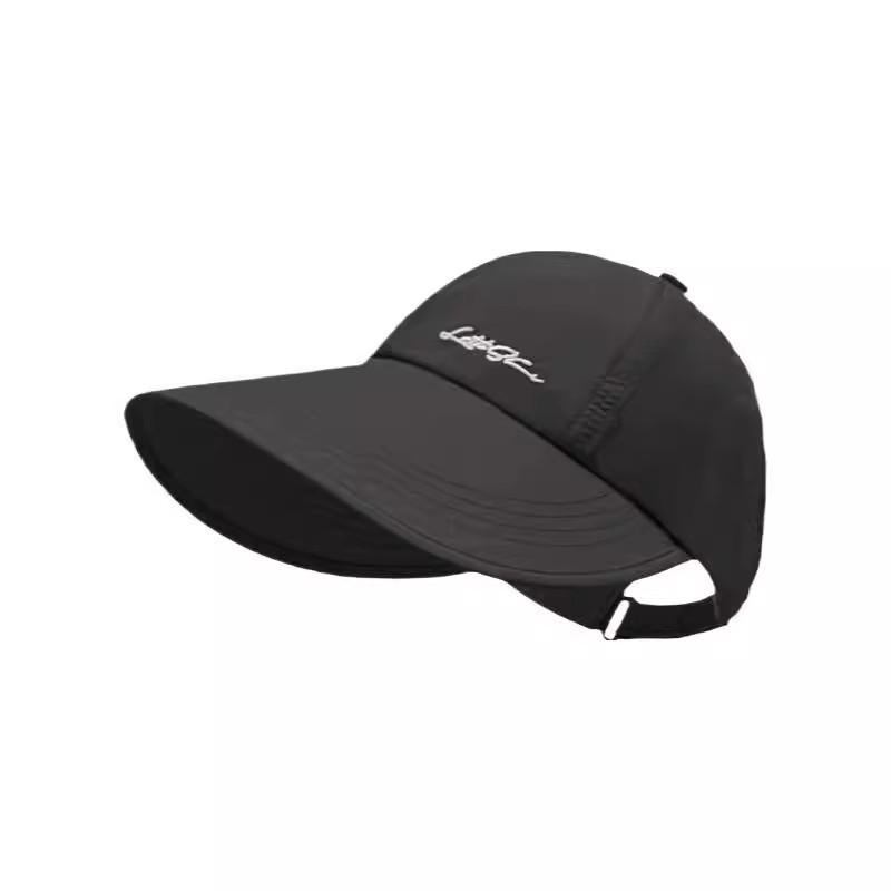 Summer popular sunscreen hat women's light and breathable cap outdoor sunshade versatile face small eaves empty top hat